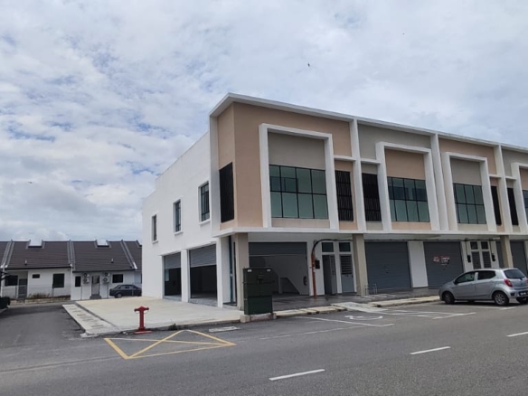 Bandar Botanik Parklands Jasin Double Storey End Lot Shoplot For Rent